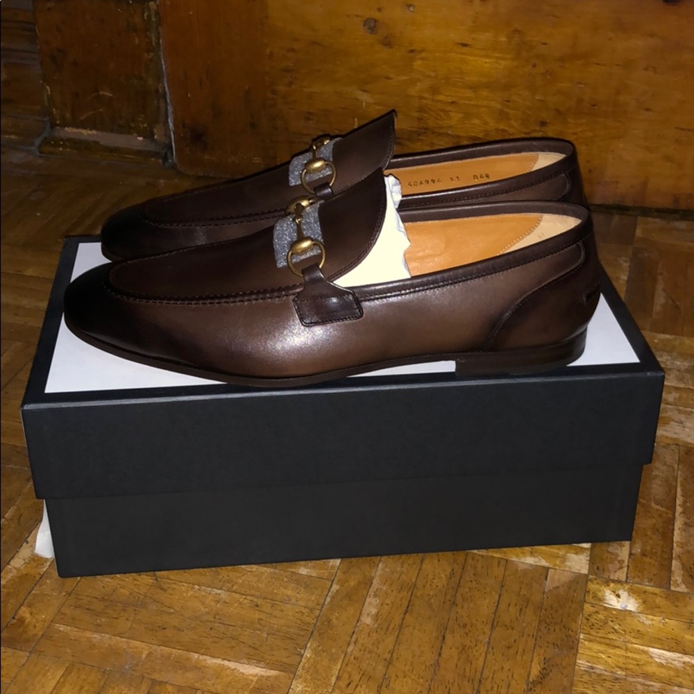 Gucci Jordaan leather loafer Style 406994BLM002024